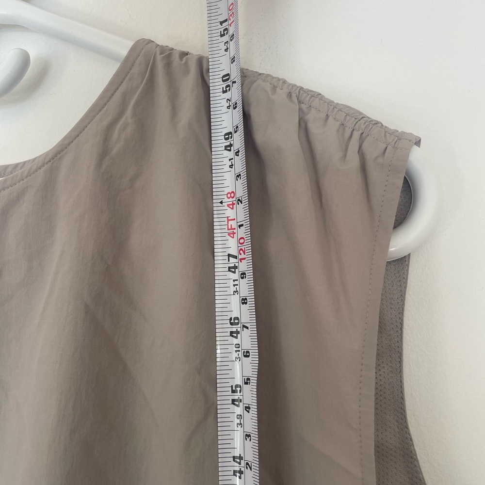 UNIQLO : C Gathered Midi Dress – Size Medium – Modern Minimalist Neutral - Picture 8 of 10
